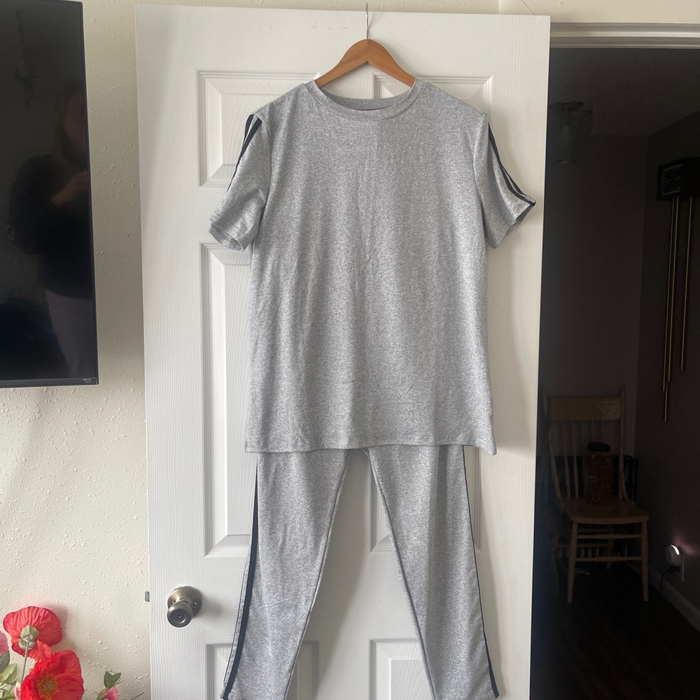 Silver Women's Lounge Set